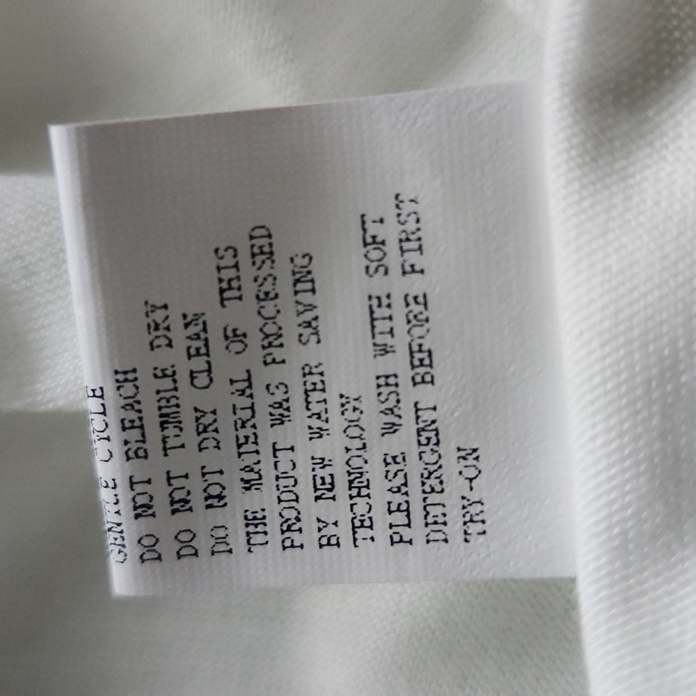 Women's White V-Neck Faith Tee Shirt - Picture 10 of 10